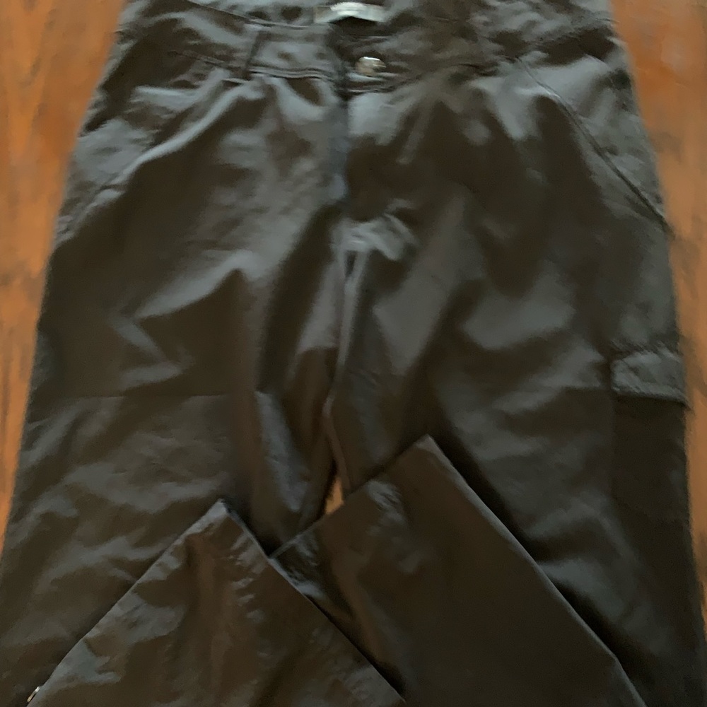 Womens Lee pants black size 14 silk material
